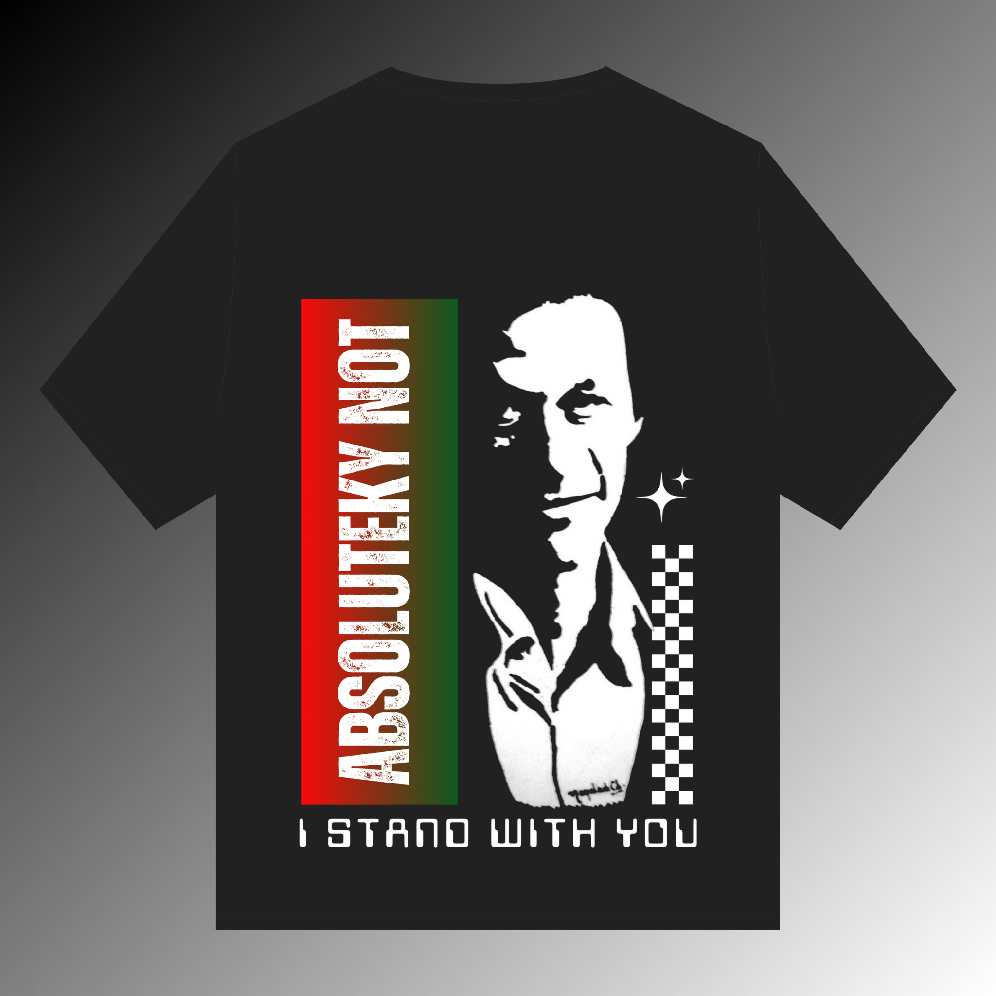 Absolutely Not – I Stand With Imran Khan Graphic T-Shirt