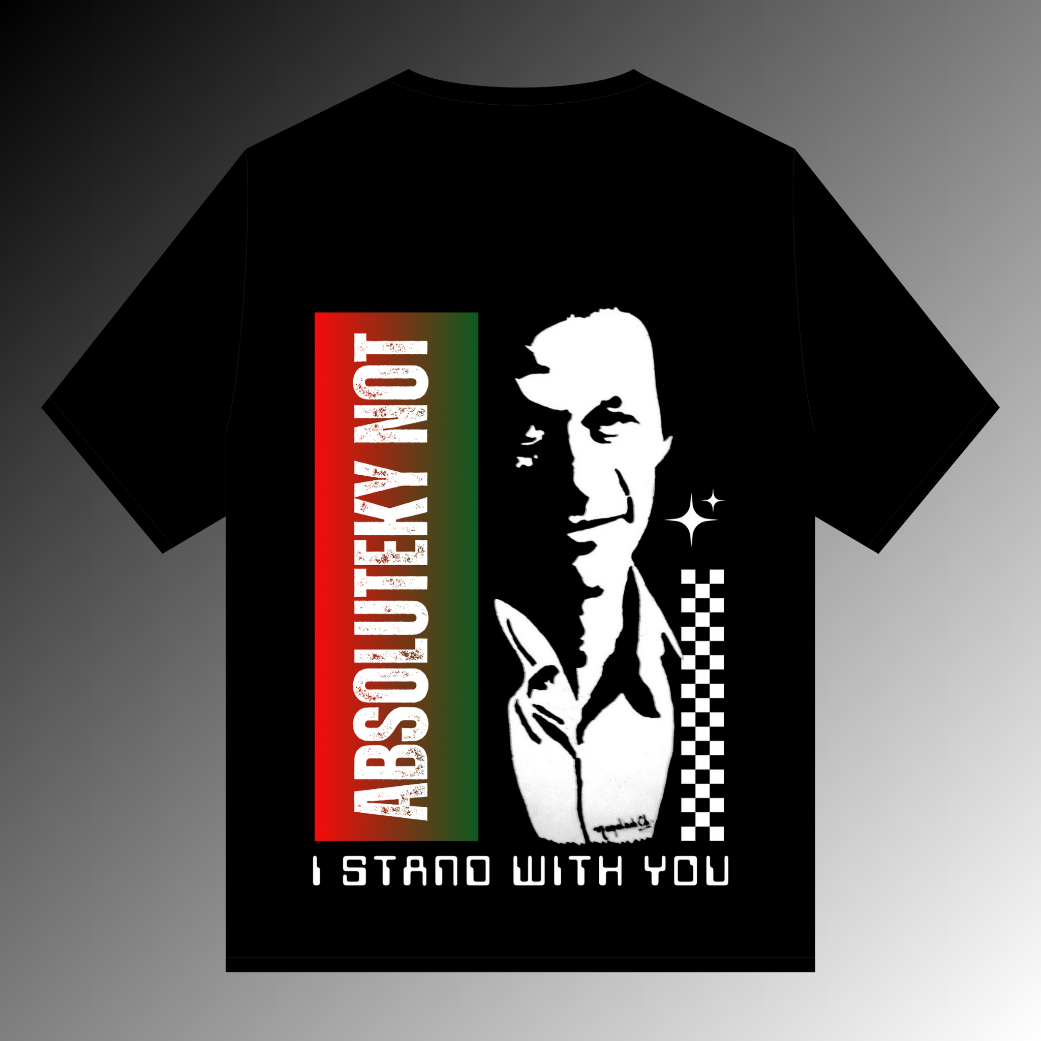 Absolutely Not – I Stand With Imran Khan Graphic T-Shirt
