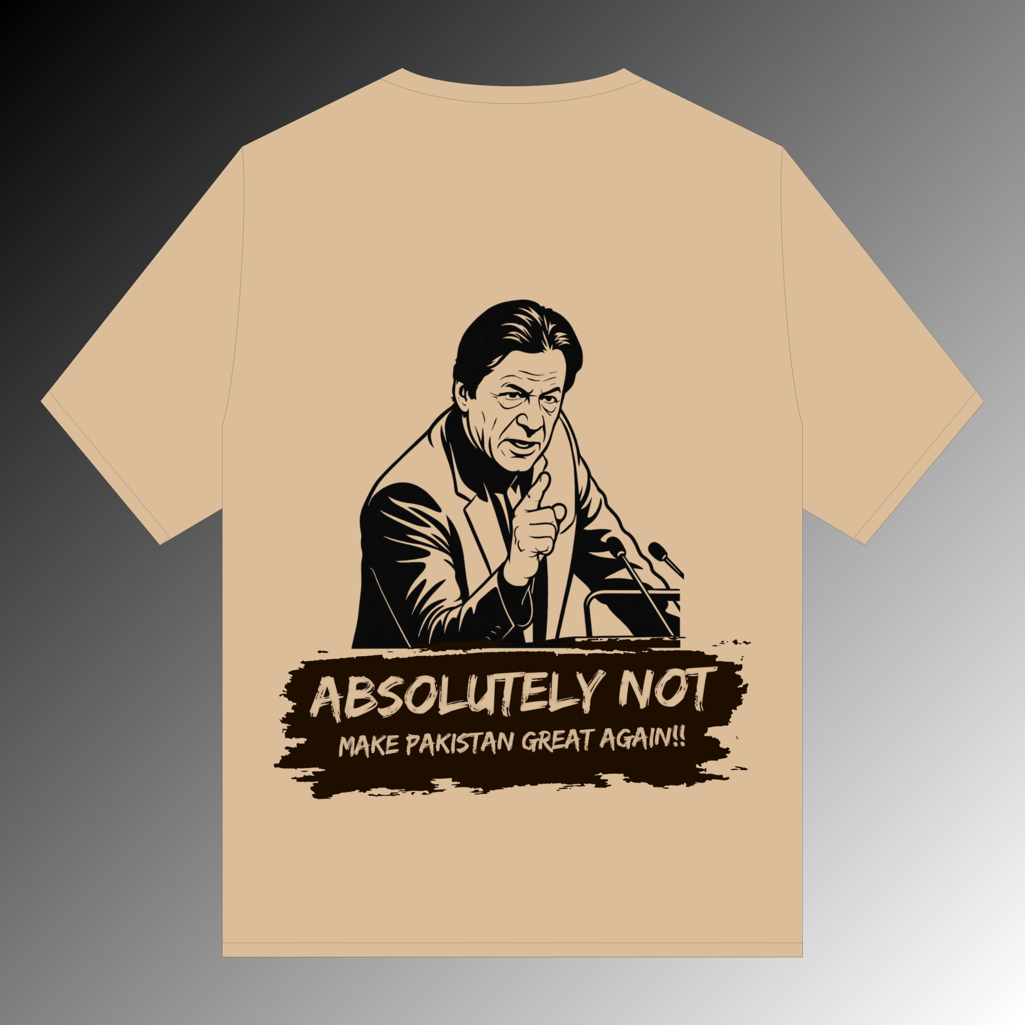 Absolutely Not – Make Pakistan Great Again Graphic T-Shirt