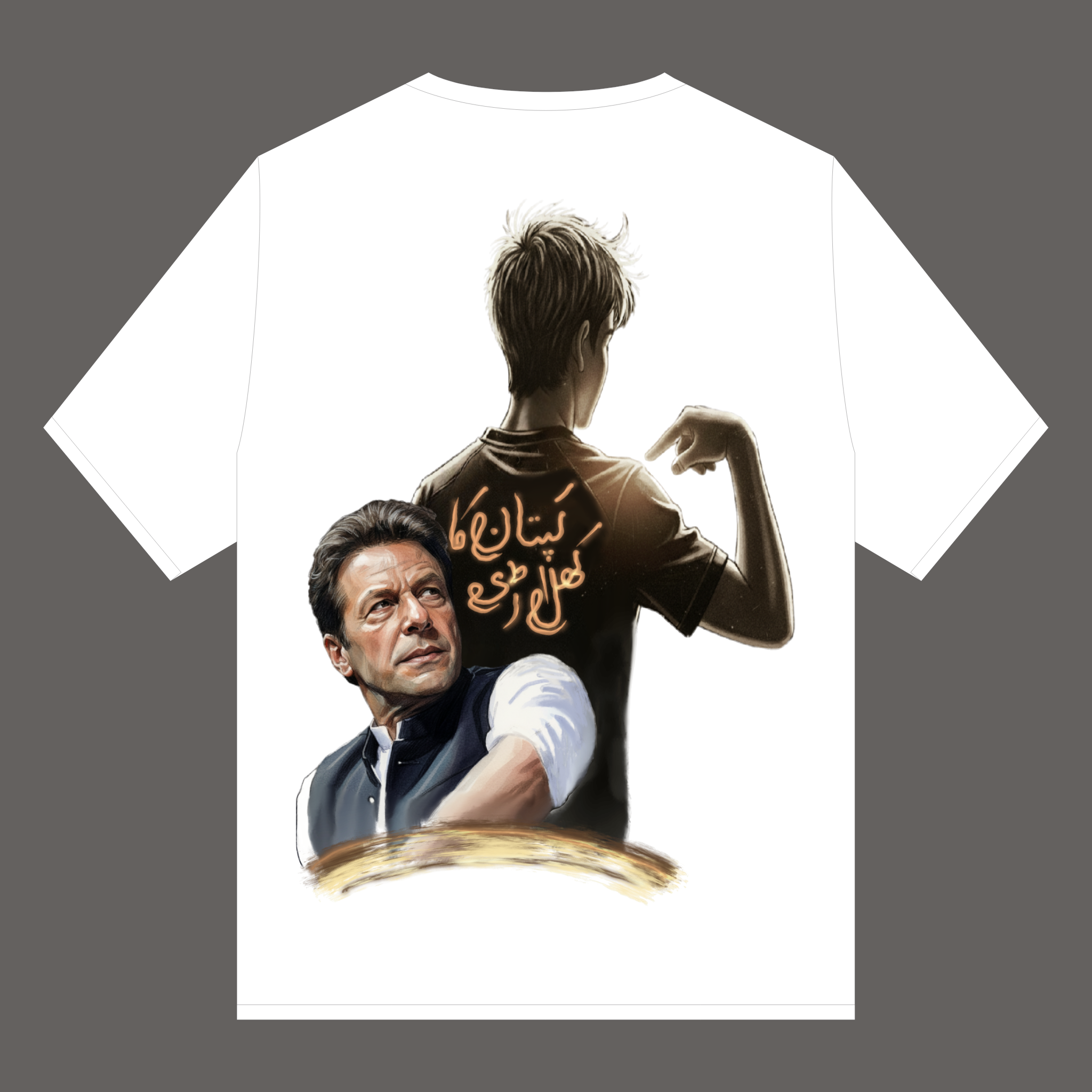 Imran khan Graphic T-Shirt – Inspirational Leadership & Youth Design