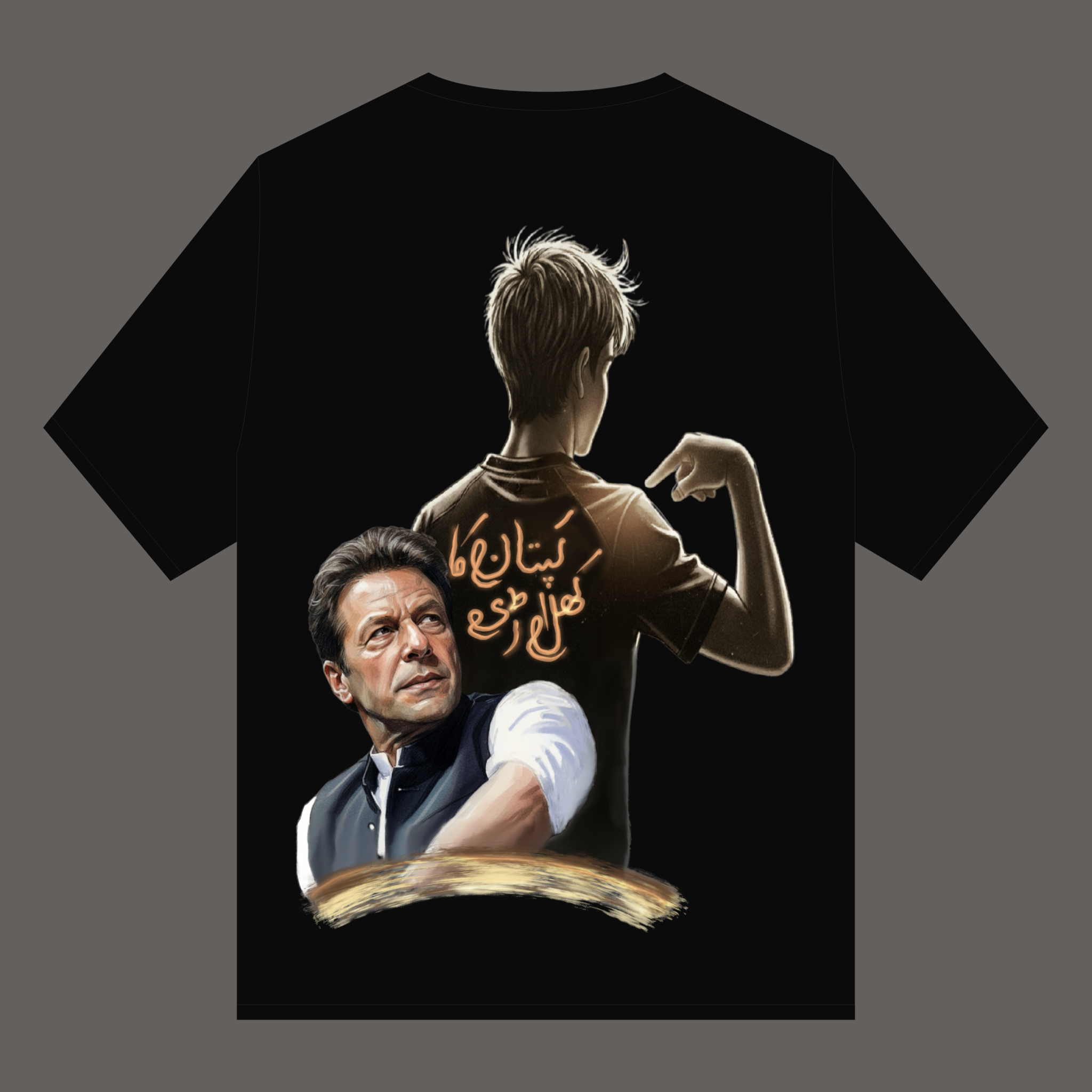 Imran khan Graphic T-Shirt – Inspirational Leadership & Youth Design